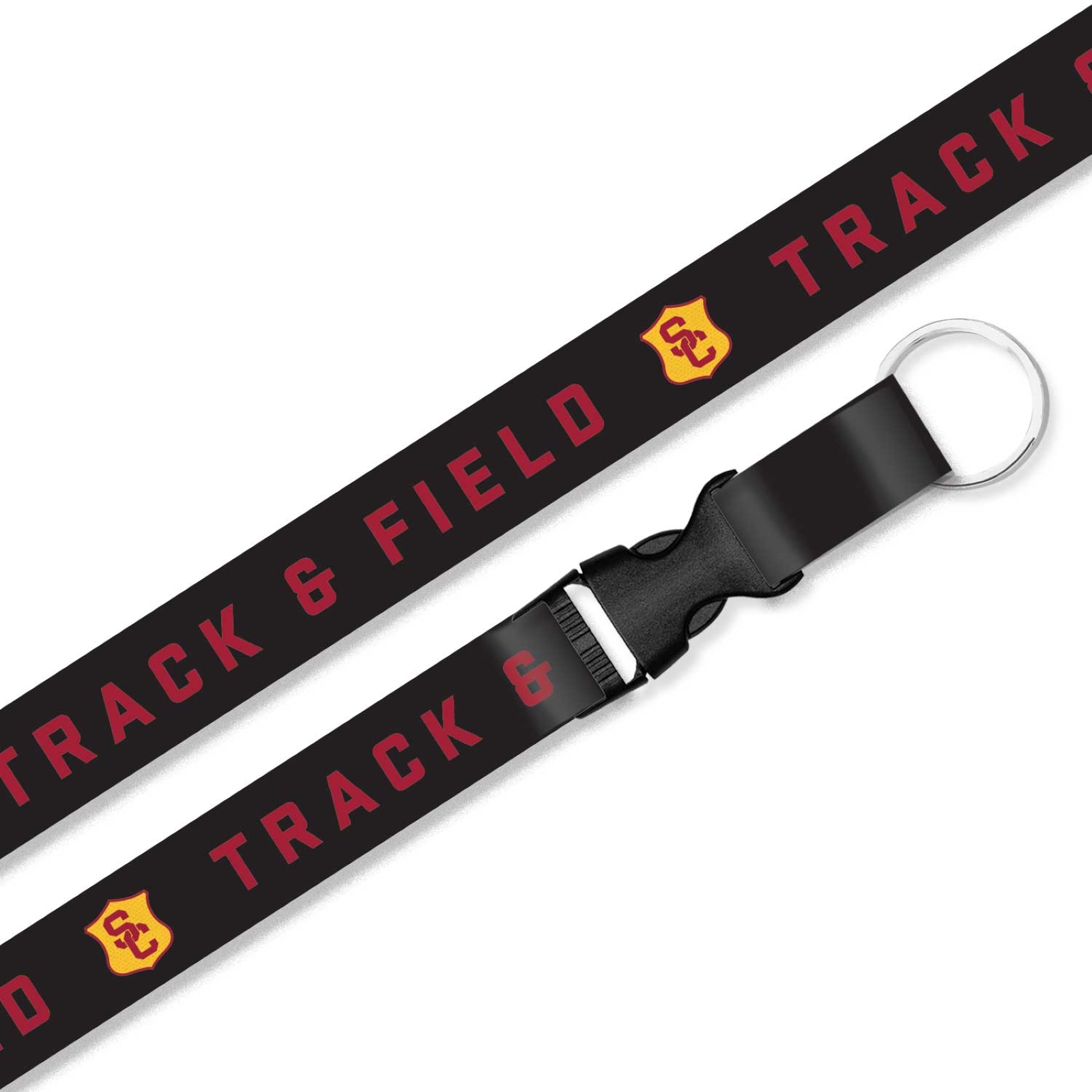 SC Interlock Track/Field Lanyard Black by Jardine image01